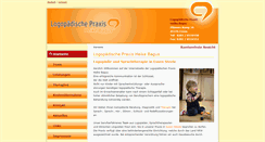 Desktop Screenshot of logopaedie-essen.de